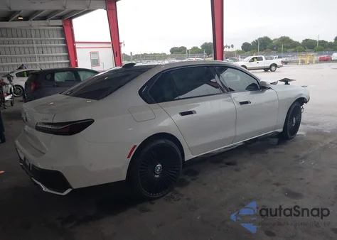 2023 BMW 740 I из США, поврежденный, VIN WBA23EH0XPCM58166